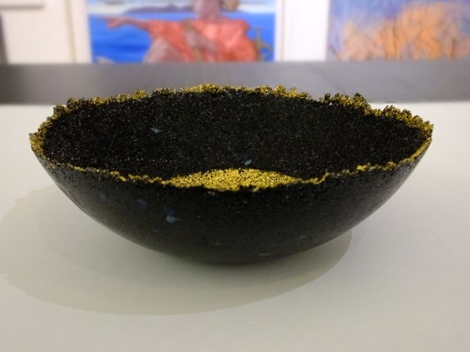 Black and Gold Bowl