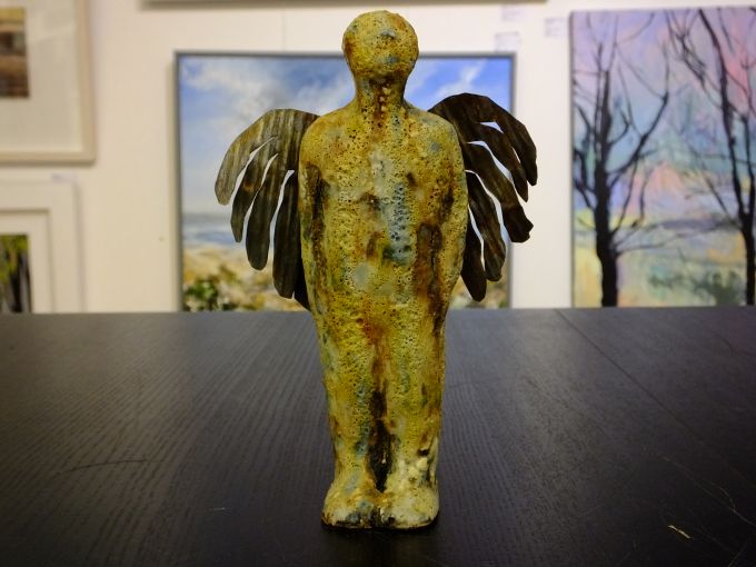 Image of Angel in Waiting (Brown) by Anna Donavan