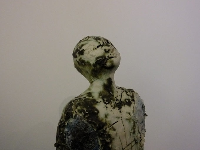 Green and White Figure II