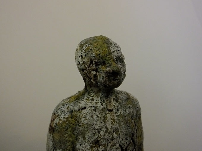 Green and White Figure I