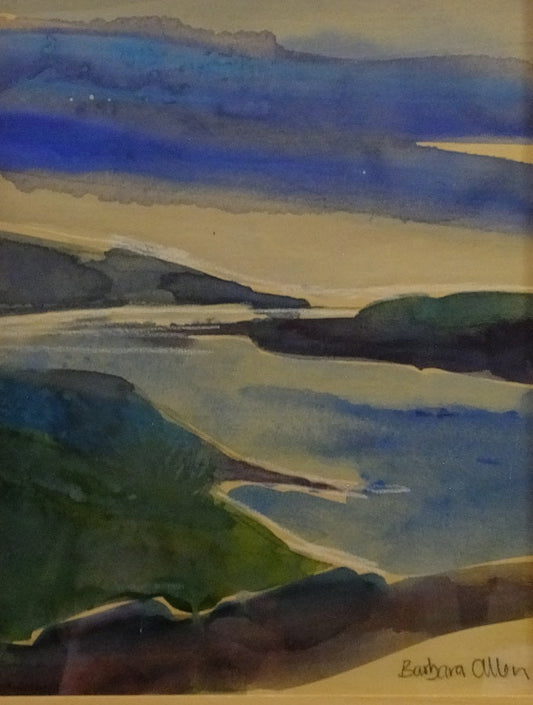 Image of Clare Island (from the top of Minaun Cliifs) by Barbara  Allen RUA