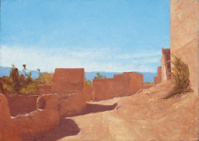 Image of Village, Draa Valley by Colin Watson RUA