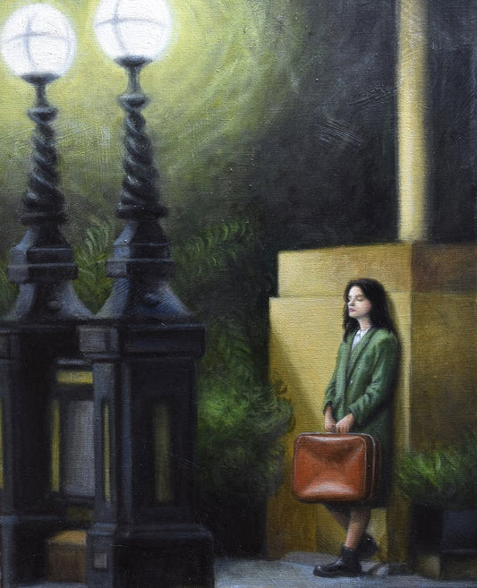 Image of Waiting by the Train Station by Joel Simon