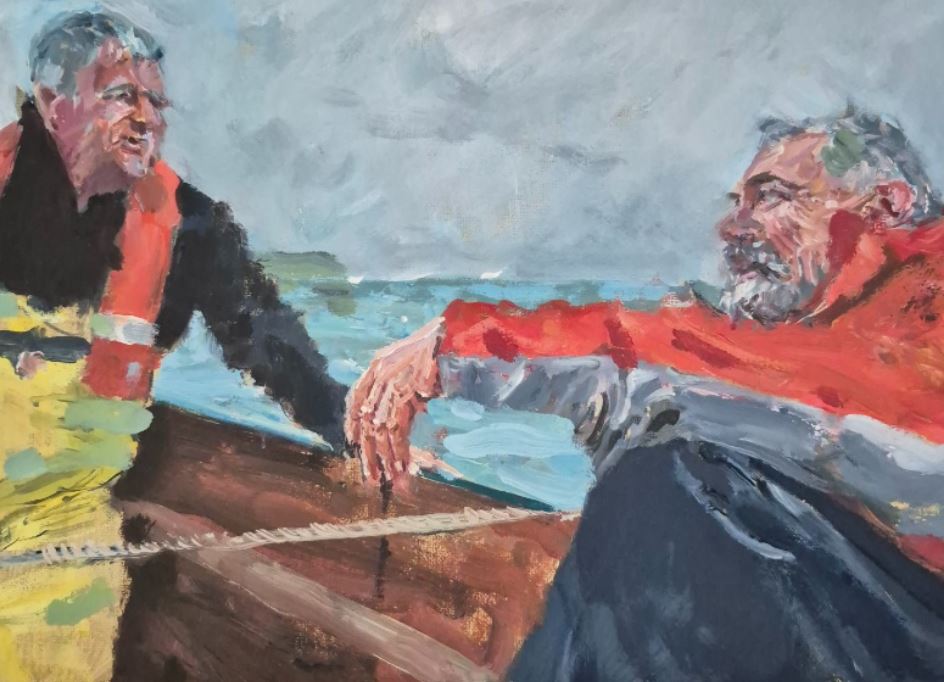 Image of Boatmen by Mark Bonello