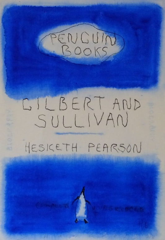 Image of Gilbert & Sullivan (unframed) by Neil Shawcross RUA