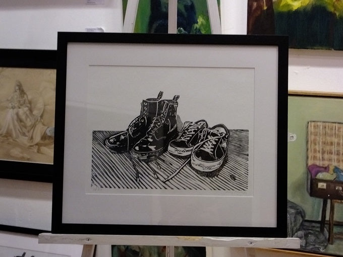 Work and Play (framed)