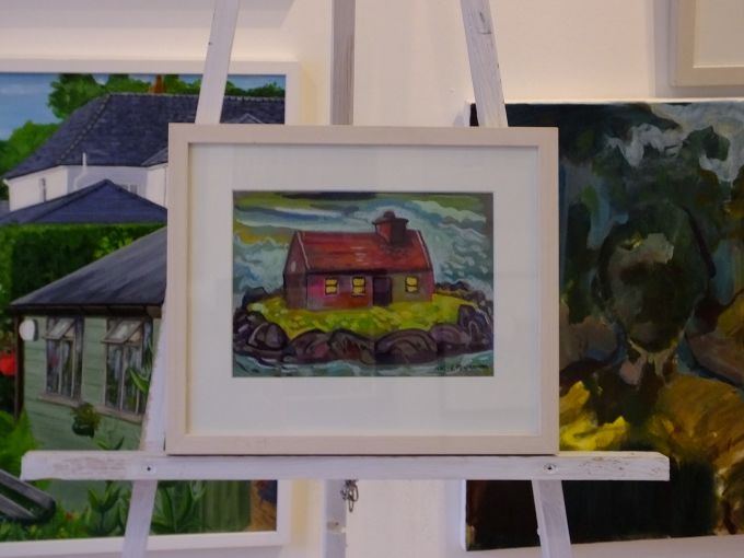 Image of Red Roof by Rosie McGurran RUA