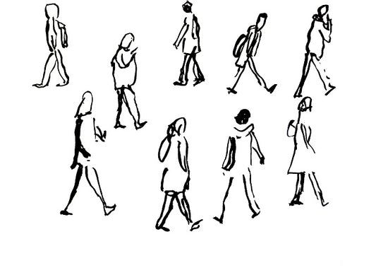 Image of The Pedestrians 8 by Gary Shaw