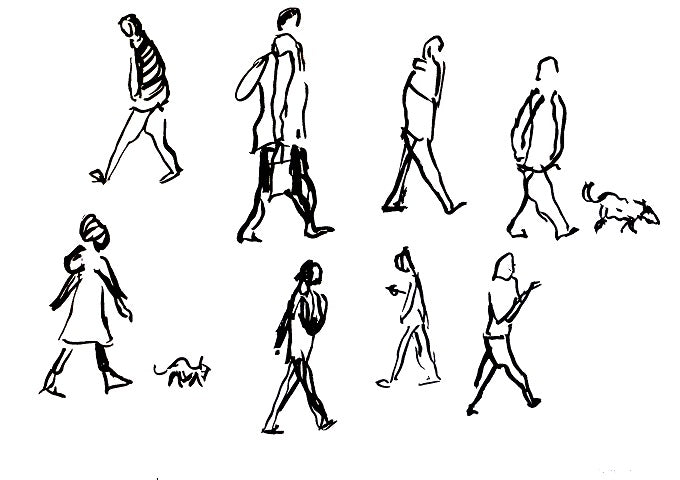 Image of The Pedestrians 10 by Gary Shaw