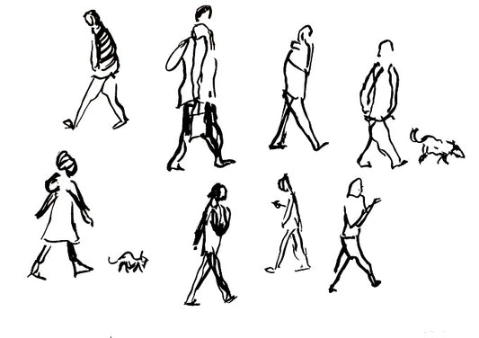 Image of The Pedestrians 10 by Gary Shaw