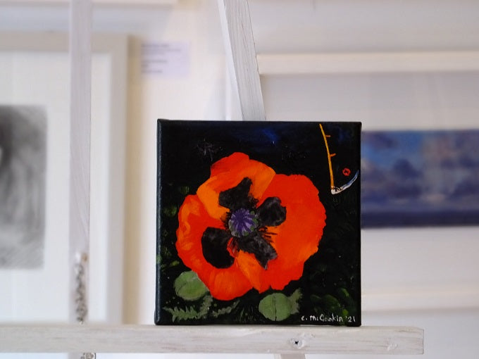 Image of Poppy & Scythe by Colin  McGookin RUA