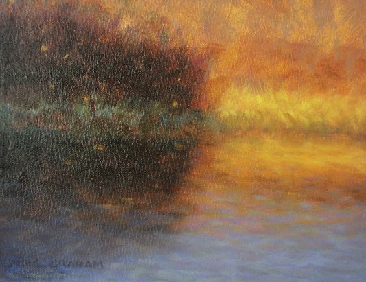 Image of Autumn River by Carol Graham RUA