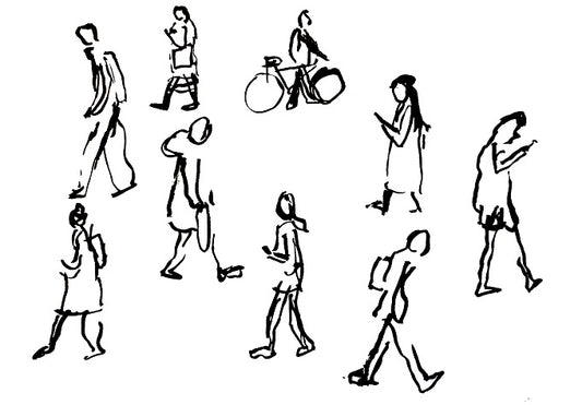 Image of The Pedestrians 9 by Gary Shaw