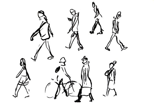 Image of The Pedestrians 6 by Gary Shaw