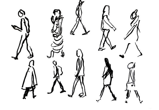 Image of The Pedestrians 7 by Gary Shaw