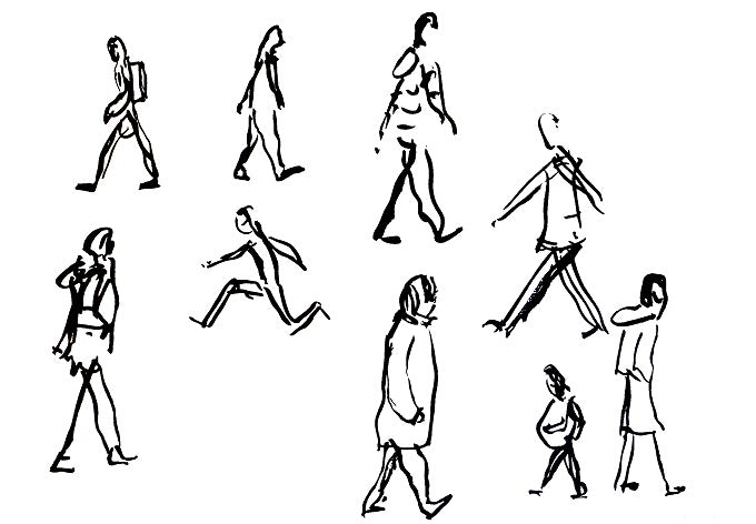 Image of The Pedestrians 11 by Gary Shaw