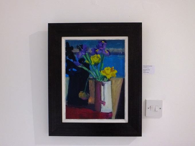 Irises against Sea