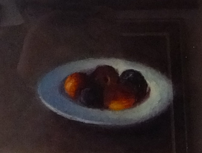 Image of Peaches on a Plate II by Frank Eyre