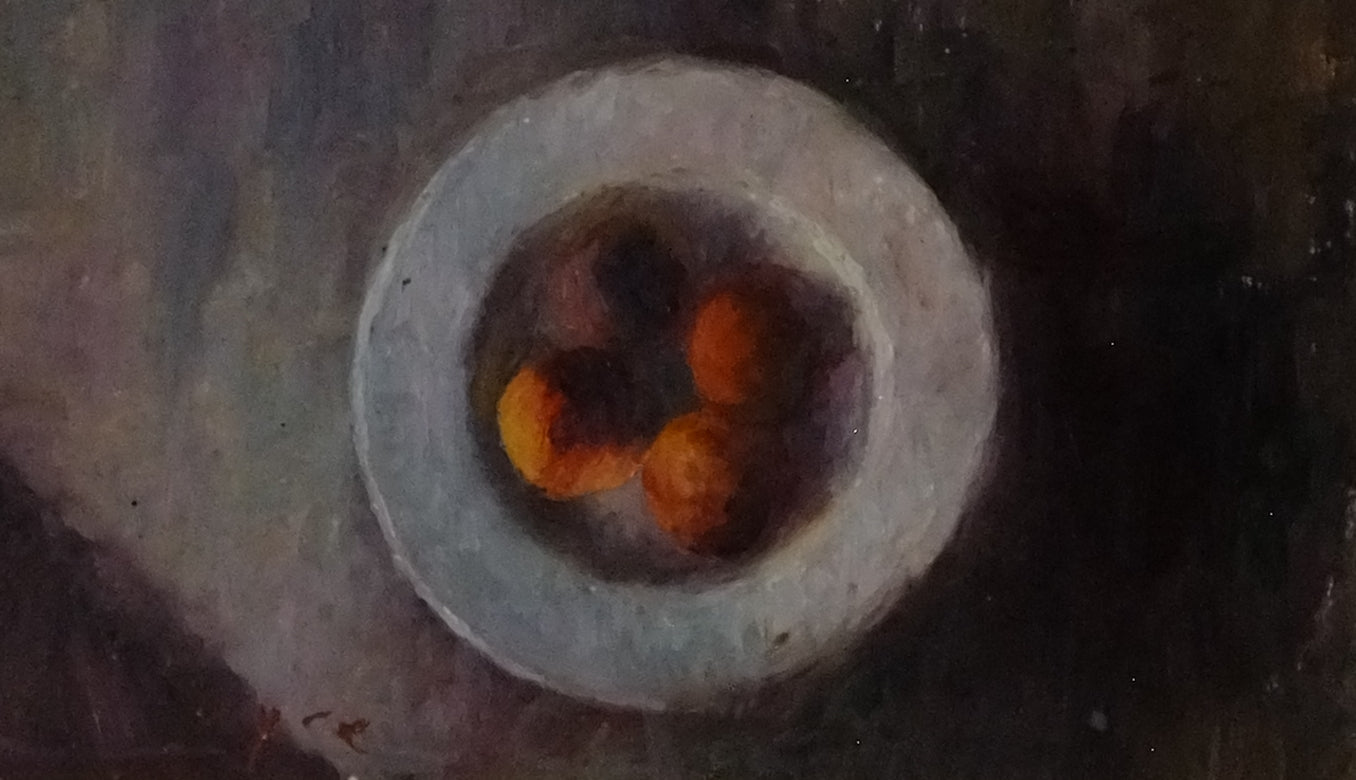 Image of Four Peaches by Frank Eyre