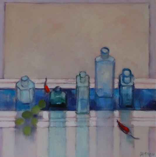 Image of Still Life with Bottles by Richard Croft RUA