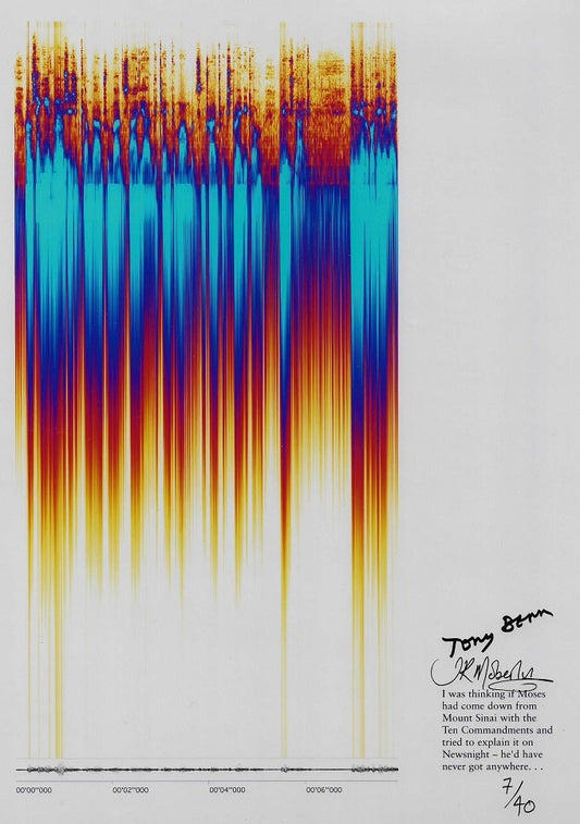 Image of "I was thinking…" - Tony Benn (Edition of 40) by Tracey Moberly
