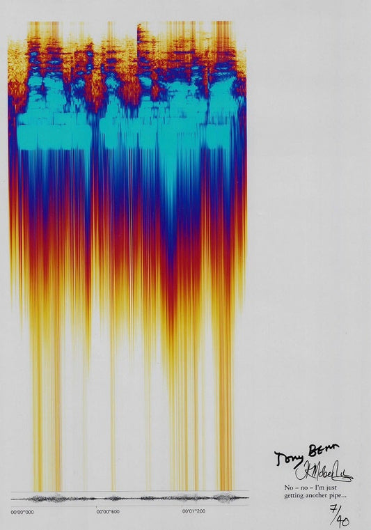 Image of "No - No…" - Tony Benn (Edition of 40) by Tracey Moberly