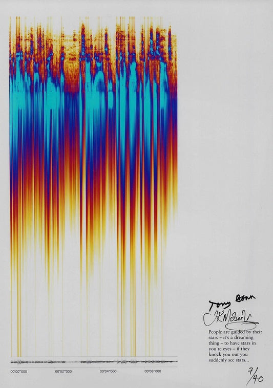 Image of "People are guided…" - Tony Benn (Edition of 40) by Tracey Moberly