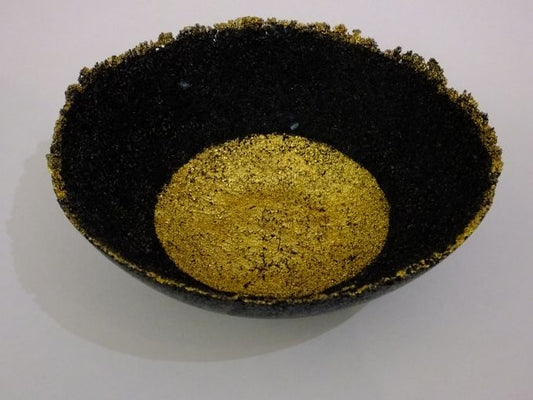 Black and Gold Bowl