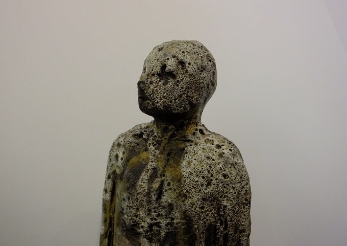 Green and White Figure III