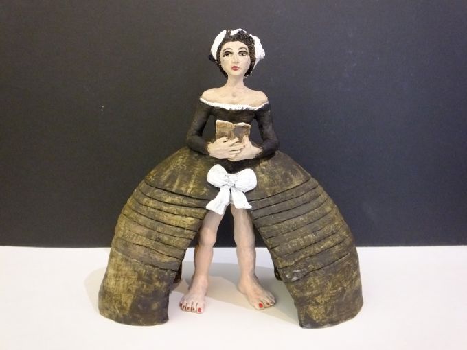 Image of Black Haired Diva by Annemarie Mullan 