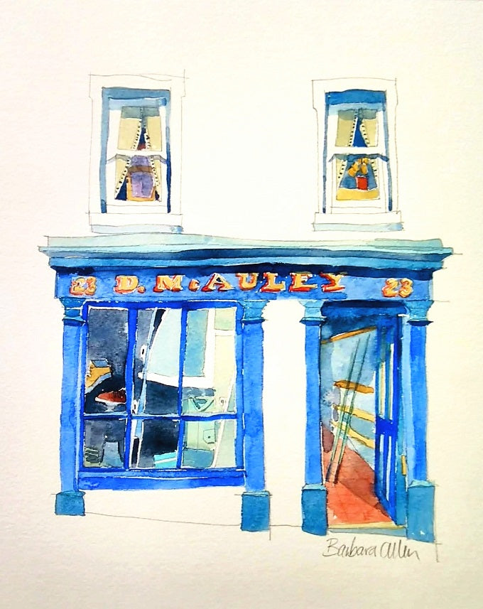 Image of Anne Street, Ballycastle by Barbara Allen RUA