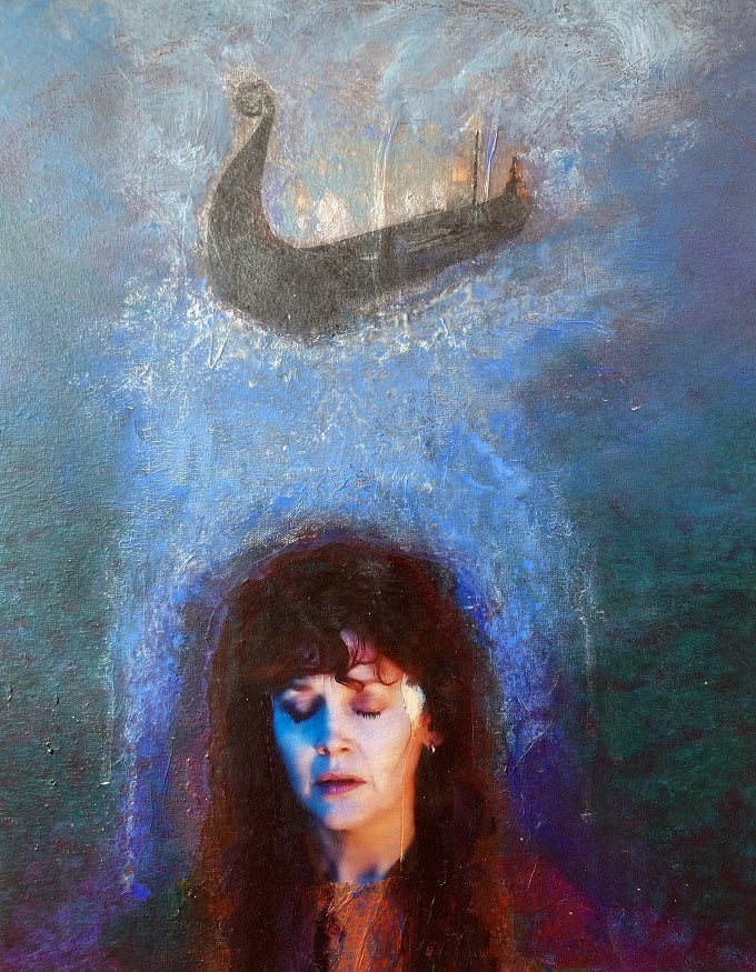Image of Dreaming the Osberg Boat by Carol Graham RUA