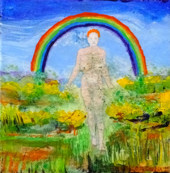 Image of Eve in Paradise by Colin  McGookin RUA