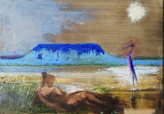 Image of Study for The Heron Ancient and Slow I by Diarmuid Delargy RUA