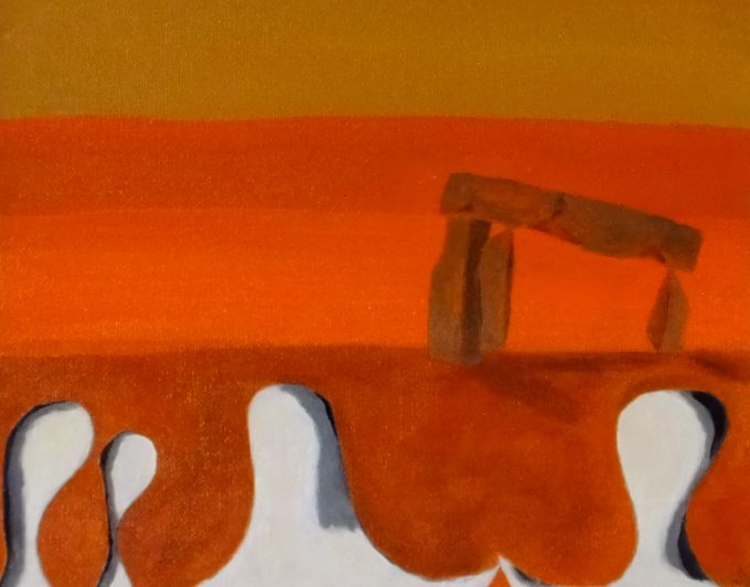 Image of Sunset Spirit at Legananny by Gail Kennedy 