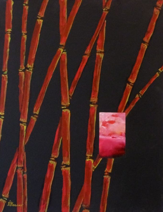 Image of Red Bamboo by James MacKeever RUA