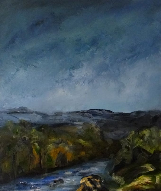 Image of Looking Down on the River by Keith  Ayton 