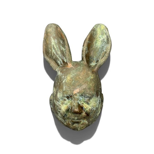Image of Bronze Pig Head 1 by Lisa Gingles 