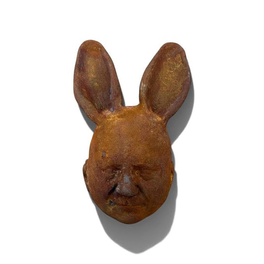 Image of Rusted Rabbit Head 5 by Lisa Gingles 