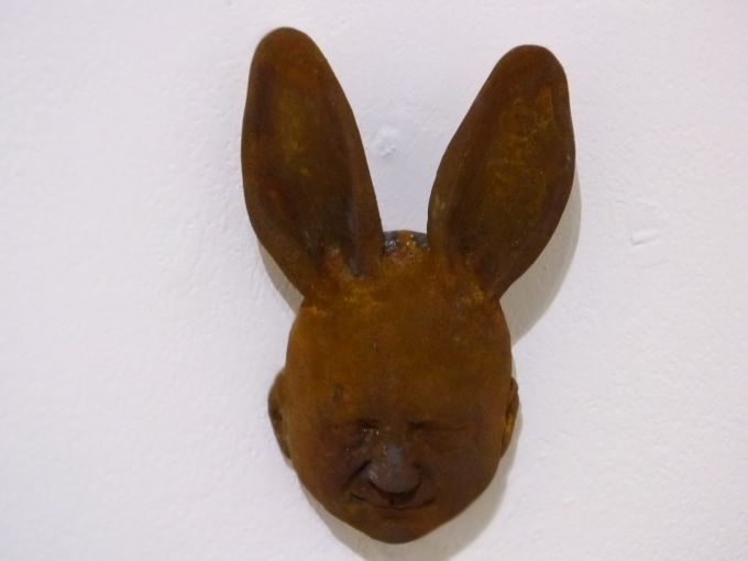 Rusted Rabbit Head 5