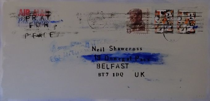 Image of Letter to Neil's Studio by Neil Shawcross RUA