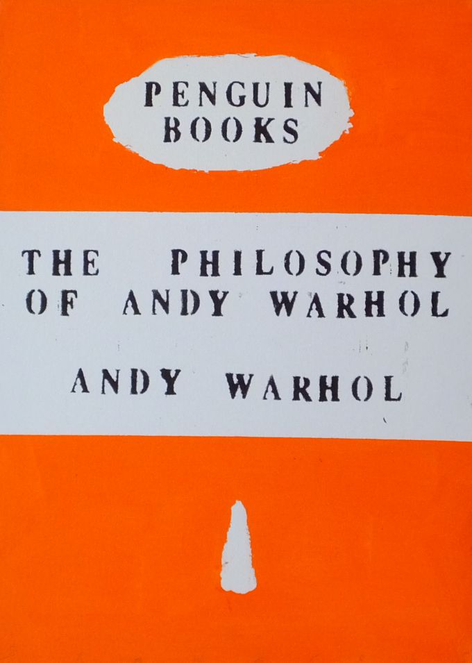 Image of The Philosophy of Andy Warhol by Neil Shawcross RUA