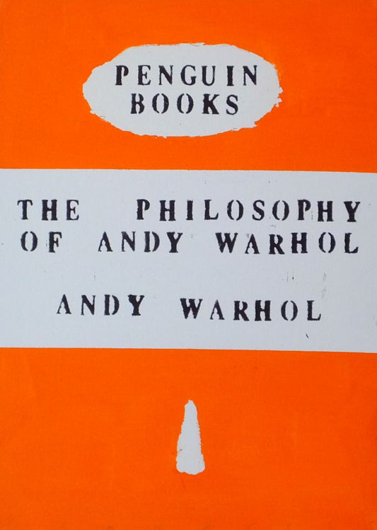 Image of The Philosophy of Andy Warhol by Neil Shawcross RUA