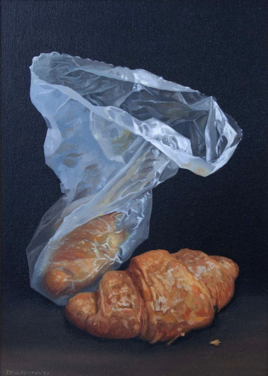 Image of Croissants in Plastic Bag by Paul Porter 