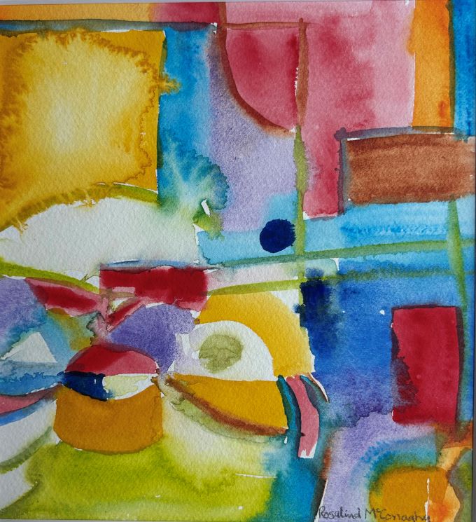 Image of Dining Out by Rosalind McConaghy 