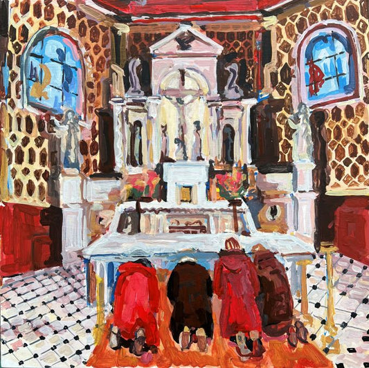 Image of Women Praying by Shauna Fox 