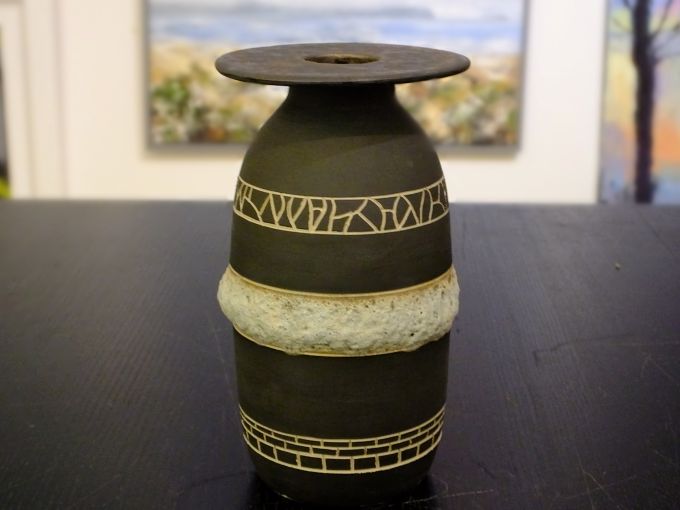 Bottle Vase Black