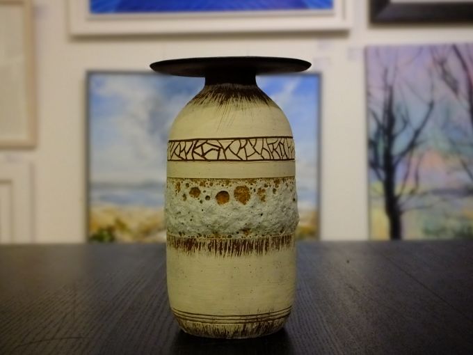 Image of Bottle Vase White by Stephen McCullough 