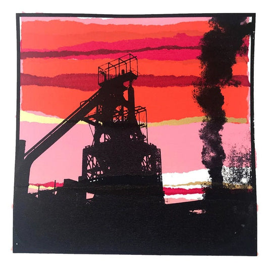Image of Port Talbot VIII (11/30) Framed by Tracey Moberly and Sarah Hopkins 