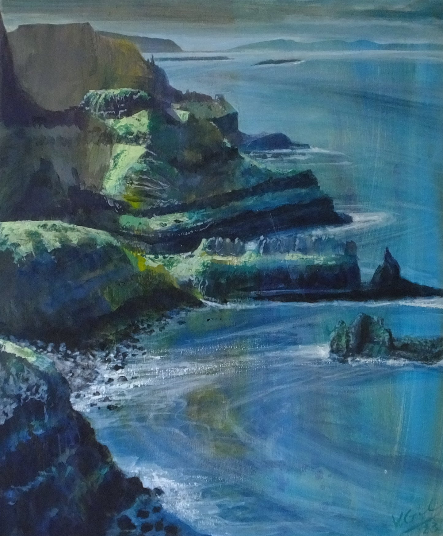 Image of Giant's Causeway by Valerie Giannandrea McKeag 